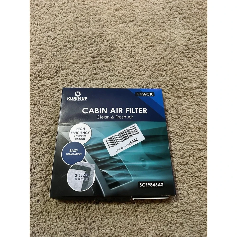 CF9846A Premium Cabin Air Filter with Activated Carbon, Fit for Mazda MPV, Mitsu